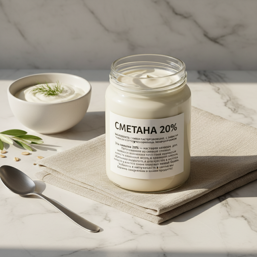 Сметана 20%